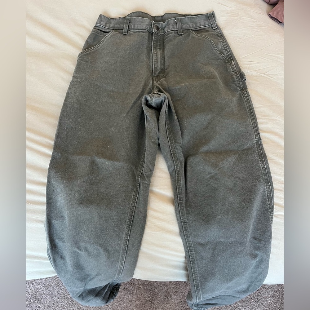 Carhartt Mens Cotton work pants